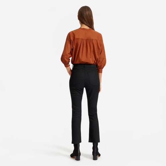 *SOLD* Everlane Kick Crop Jean Black Size 26 - Picture 4 of 6
